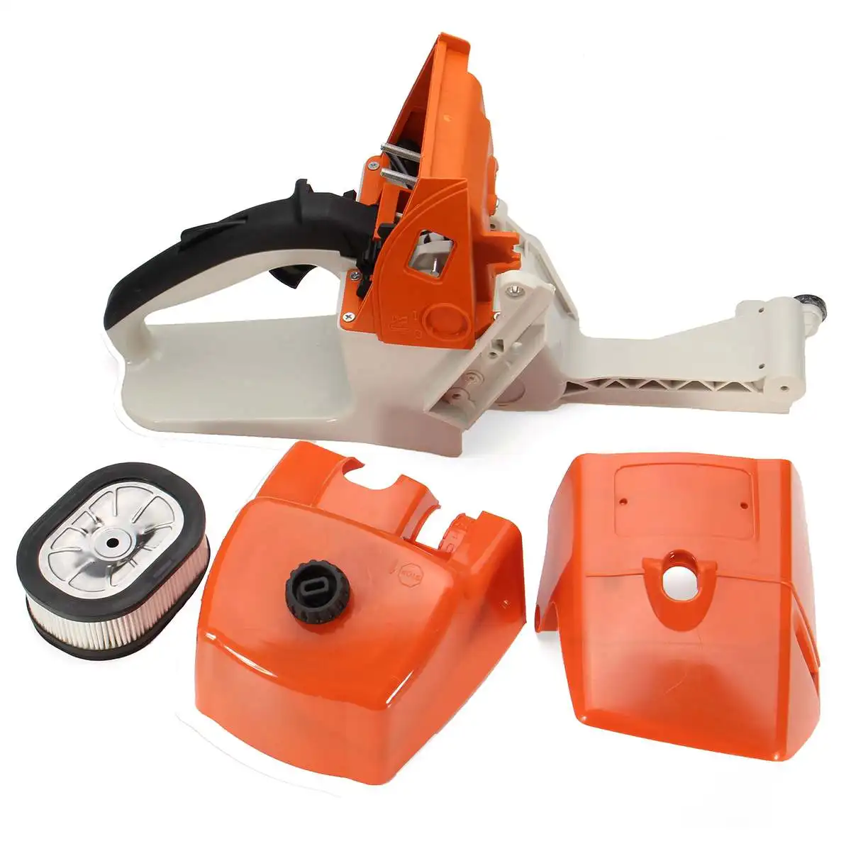 

Rear Handle Gas Fuel Tank Housing Air Filter Cap Cover Shroud For STIHL MS660 066 MS650 MS640 1122 350 0817