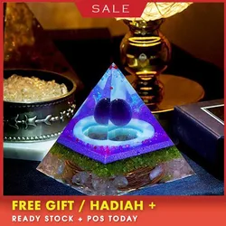 AURAREIKI Orgonite Reiki Opal Pyramid Marriage Wishing Jewelry Natural Crystal Resin Crafts Glamour Jewelry Decoration C0043 AURAREIKI Orgonite Reiki Opal Pyramid Marriage Wishing Jewelry Natural Crystal Resin Crafts Glamour Jewelry Decoration C0043