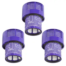 Моющийся фильтр для Dyson V10 Sv12 Cyclone Animal абсолютный полный чистый пылесос(упаковка из 3