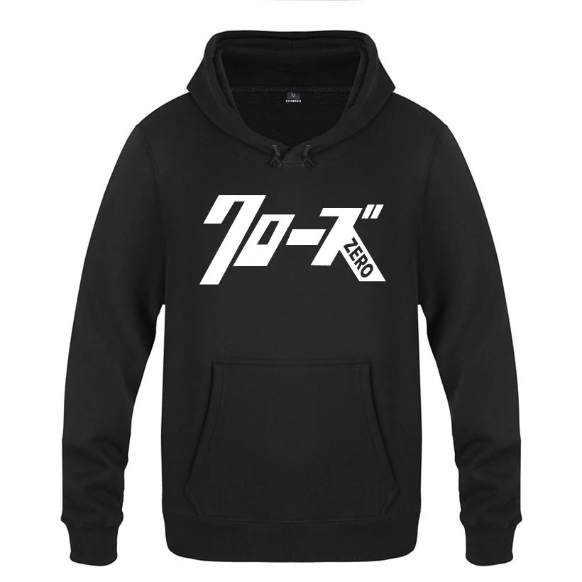 Crows Zero Hoodies Men 2018 Men's Pullover Fleece Hooded Sweatshirts | Мужская одежда