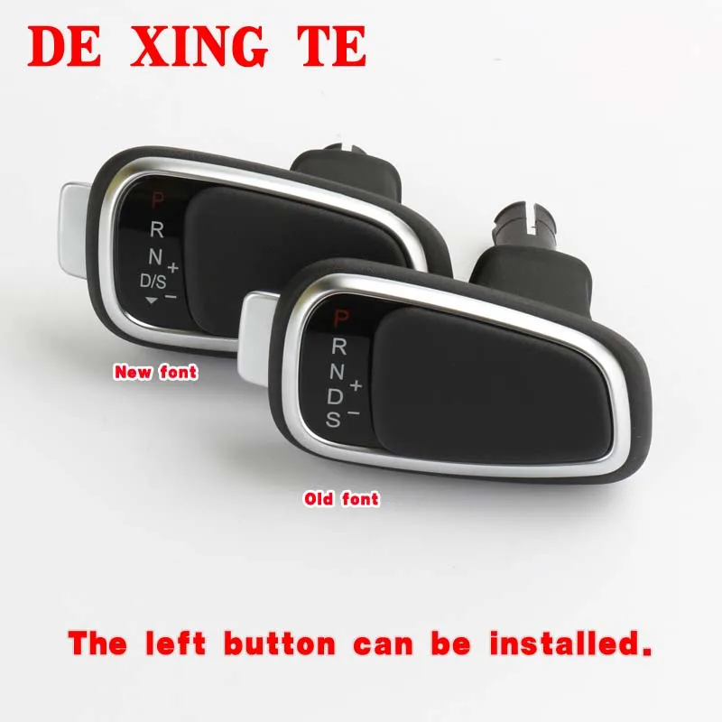 

Automatic Car Gear Shift Knob for Audi A4 A5 A6 A7 Q5 Q7 S5 S6 C5 C6 B6 B7 B8 Leather Handles With Left Button