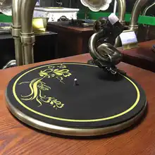 Поворотный коврик LP защита LP Виниловая пластинка Защита Анти-статический Противоскользящий проигрыватель компакт-дисков с проигрывателем аудиофилов ручной работы толщиной 2 мм