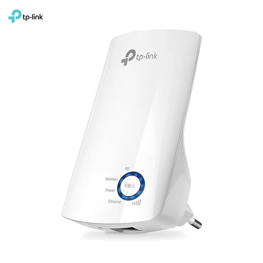 

TP-Link TL-WA850RE Repetidor de red Wifi Extensor Amplificador de Cobertura(Puerto Ethernet, Con enchufe, 300 Mbps, 2.4 GHz)