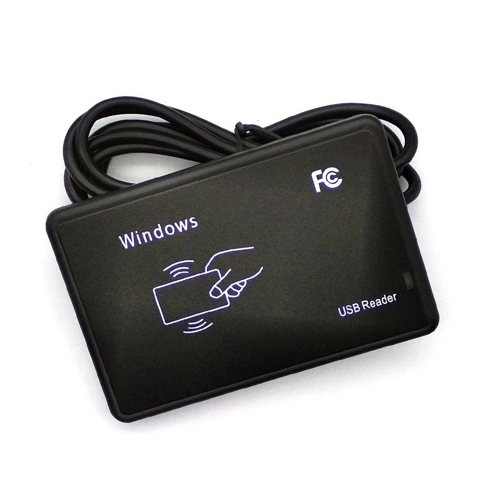 

125Khz RFID Reader EM4100 USB Proximity Sensor Smart Card Reader No Drive Issuing Device EM ID USB For Access Control
