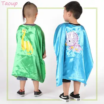 

Taoup Stain Red Dinosaur Figures Cloak Show Dinosaur Birthday Party Decor Supplies Cloak Props Safari Jungle Party Decor Favors