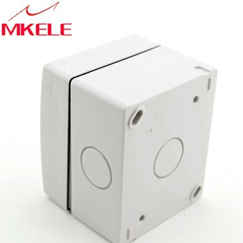 Best Price Mk Sbsr Germany Standard Plastic Box Wall Touch Switch Mount Ip65 Weatherproof