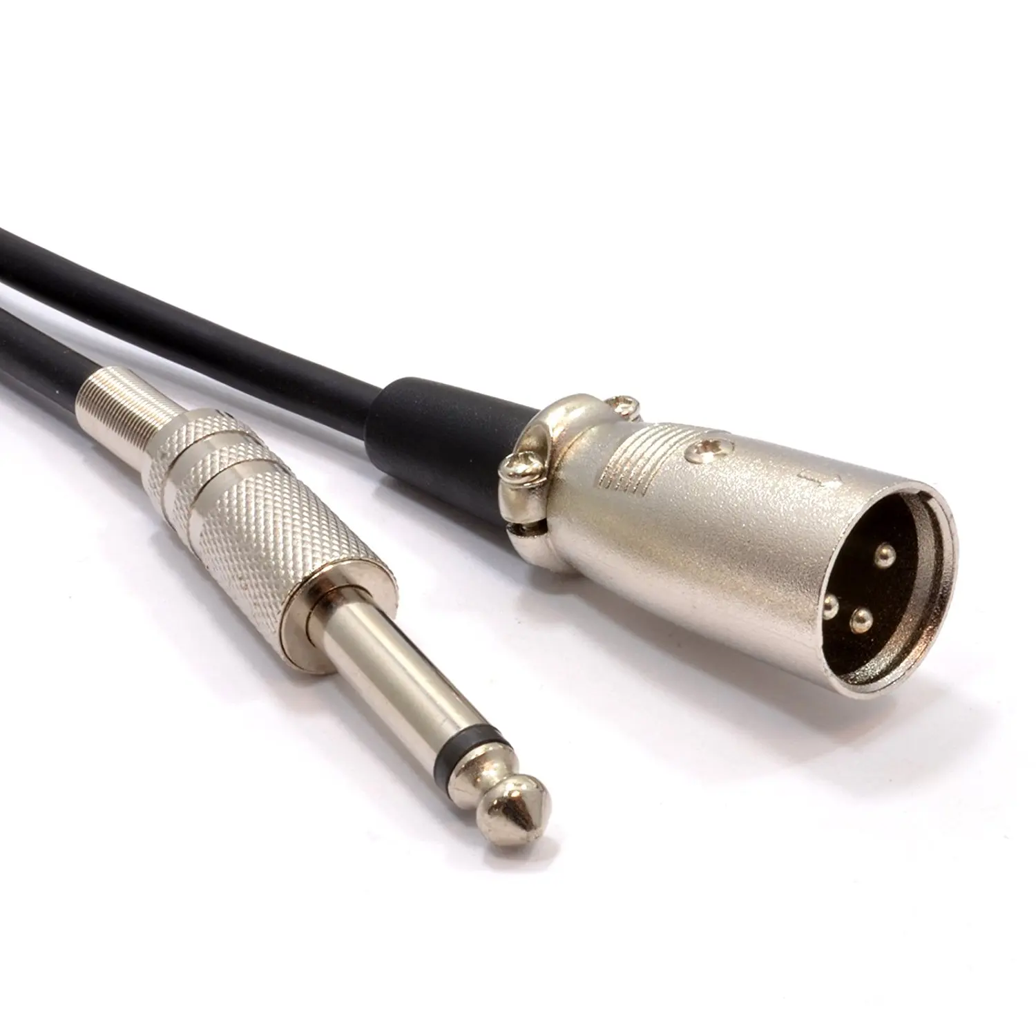 XLR 3 контактный разъем для 6 35 мм 5 дюймового моно разъема кабеля|Кабели VGA| |