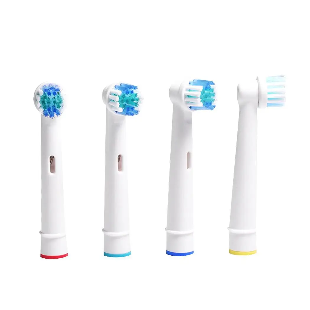 

4pcs Replacement Electric Toothbrush Heads with Soft Bristles Rotary fit Professional Care Precision Clean