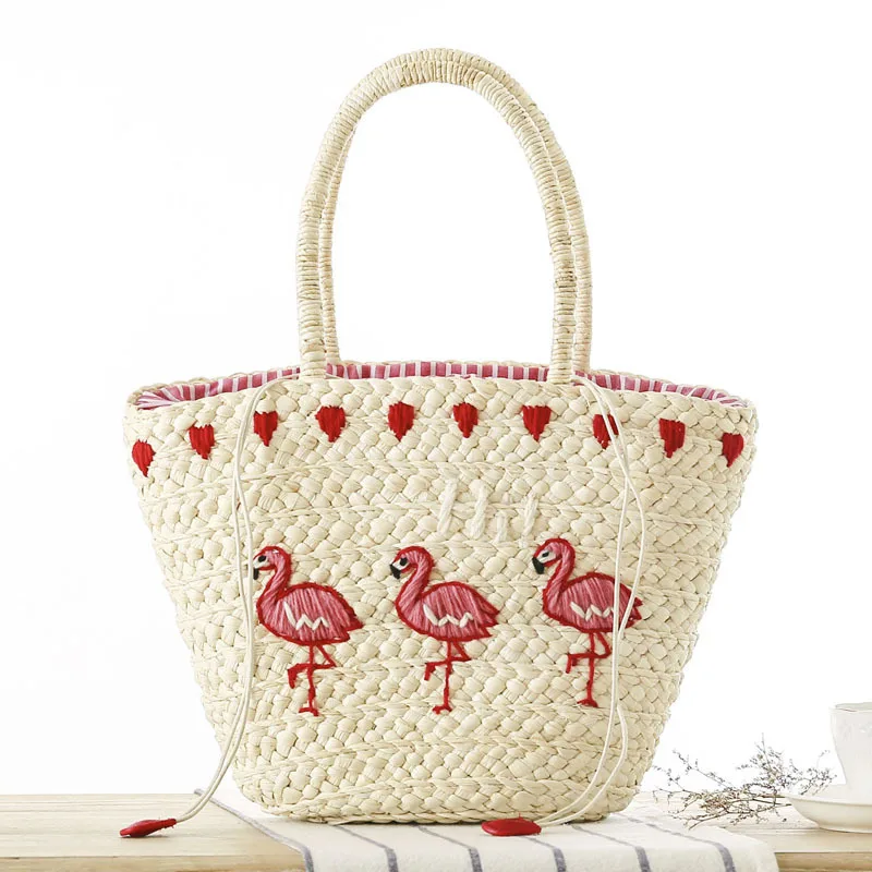 

Women Shoulder Bag Summer Handbags New Fashion Totes Designers Straw Purse Woven Beach Famous Designer Brand High Quality
