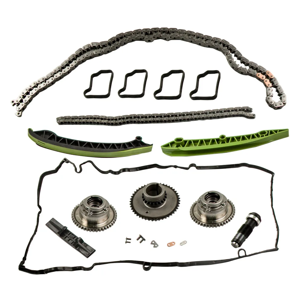 

Camshaft Adjuster+Timing Kit+Valve Cover Gasket for Mercedes C180 C200 C250 CGI 2710503347 2710501400