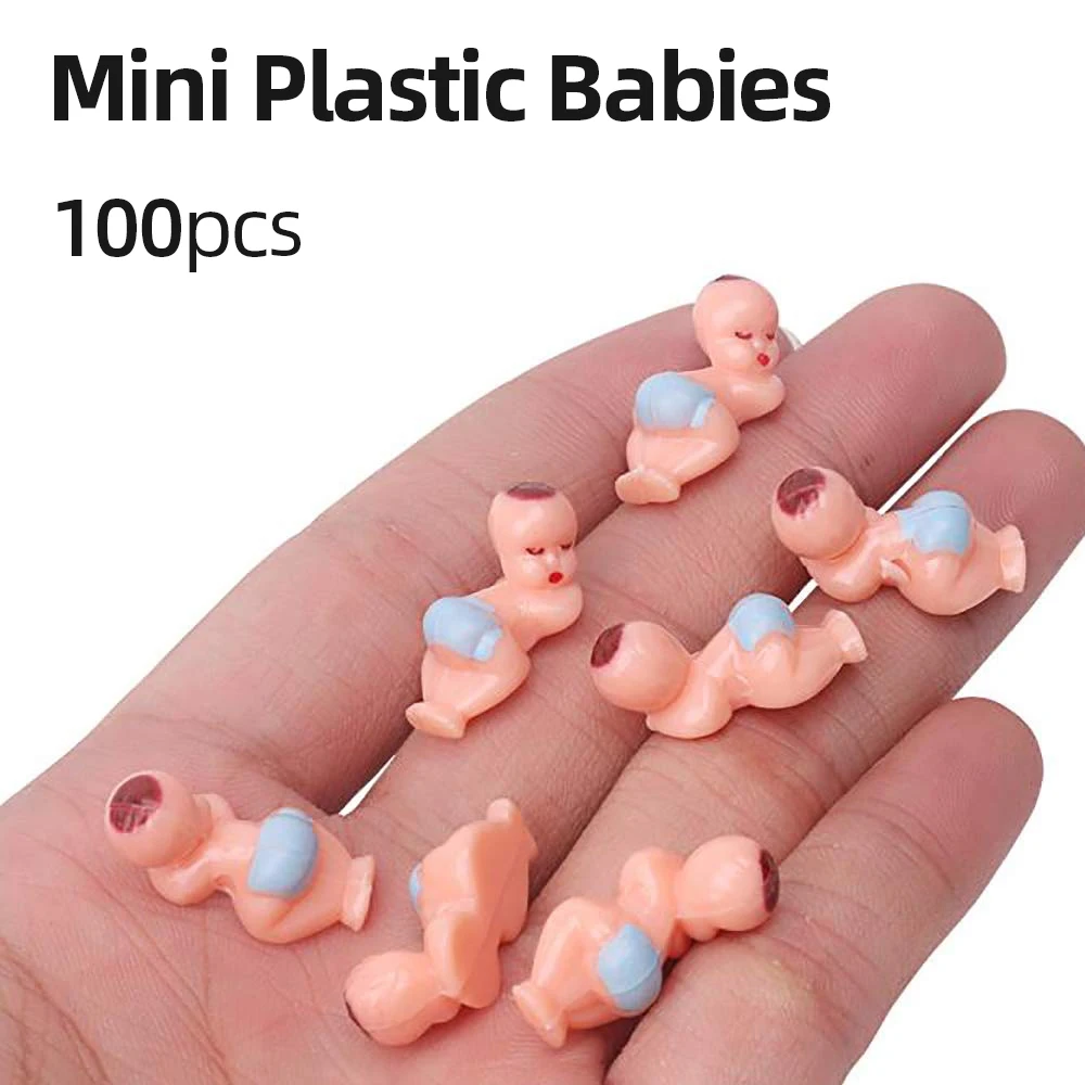 10PCS/Set Miniature Baby Doll Figurines Micro Landscape Model for