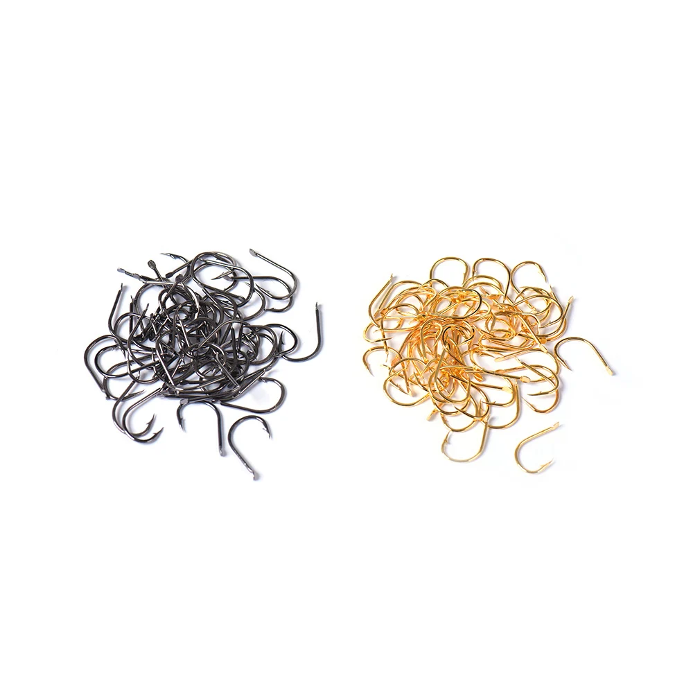 Lixada 600/500pcs Рыболовный крючок рыбацкие Крючки с отверстием рыболовные