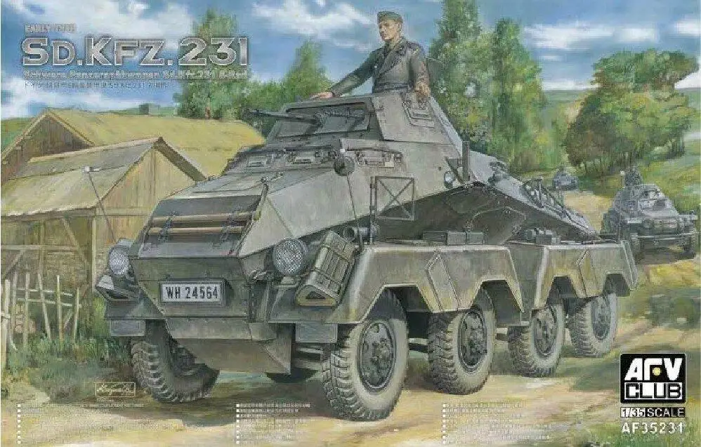 AFV Club 1/35 35231 Sd.Kfz.231 8 Rad. Раннее|Наборы для сборки моделей| |