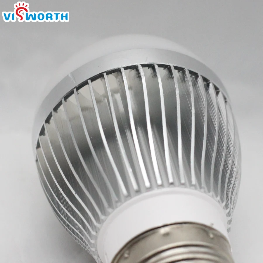 Светодиодная лампа VisWorth 3 Вт алюминиевый корпус E27 110 В 220 240 переменного тока|led lamp