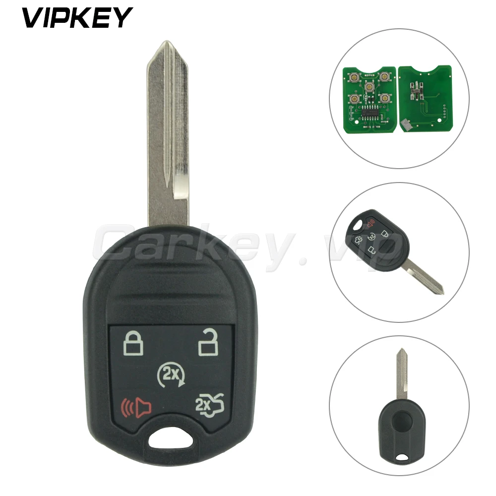 

Remotekey CWTWB1U793 for Ford Explorer Ranger Windstar E150 E250 F150 F250 2012 2013 5 button 315Mhz 4D63 80bit chip