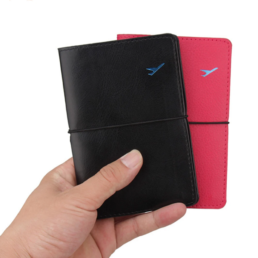 

Fashion Men Women Travel Artificial Leather Passport Holder Card Case Protector Cover Wallet Bags Passport Cover