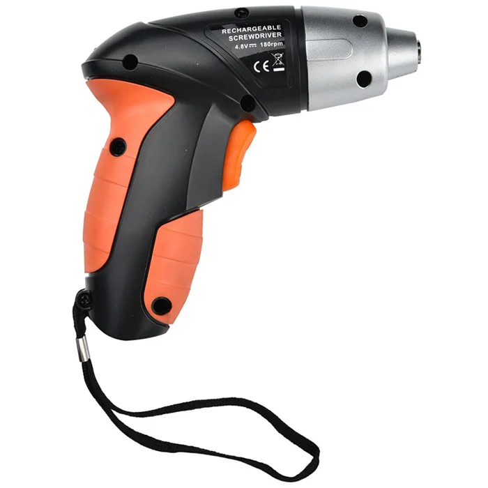 

4.8V Cordless Screwdriver Kit Portable Mini Electric Drill Driver