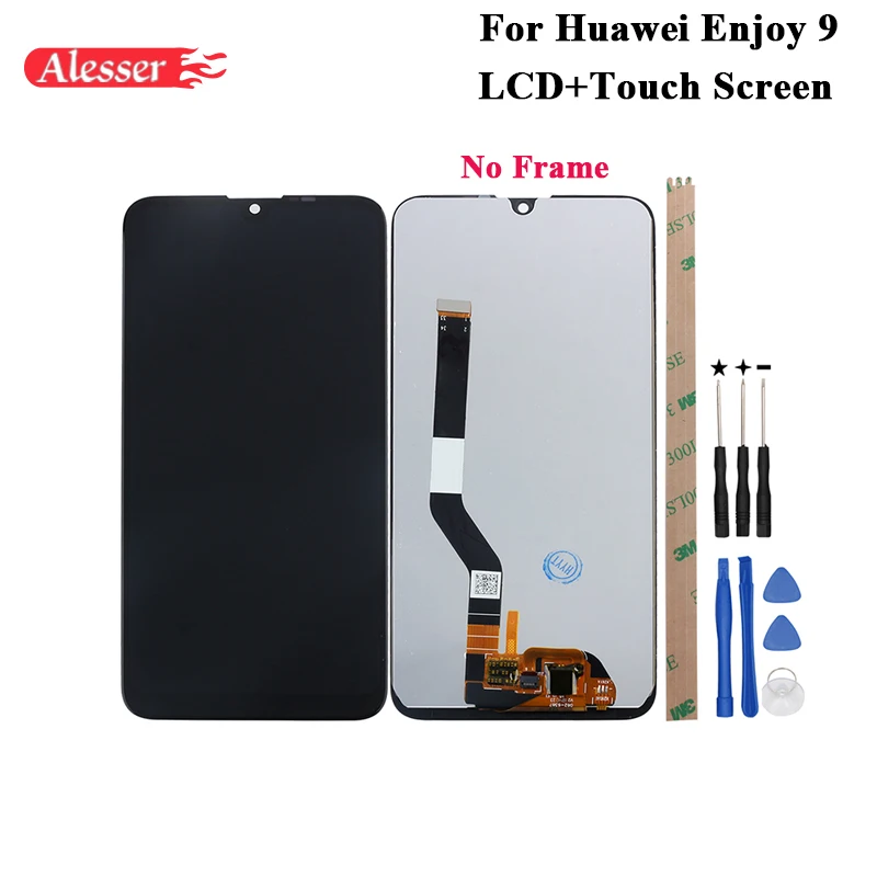 

Alesser For Huawei Enjoy 9 LCD Display and Touch Screen Assembly Repair Parts With Tools And Adhesive For Huawei Enjoy 9 LCD