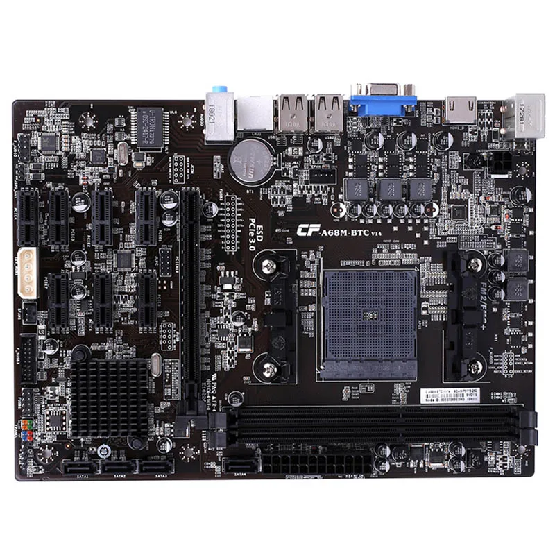 

Colorful C.A68M - BTC YV14 AMD Support FM2 / FM2 CPU Motherboard