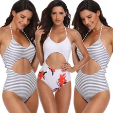 Hirigin летний сексуальный Женские, 1 штука Харадзюку пляжный купальник монокини для ванной пуш-ап мягкий бикини женский наряд