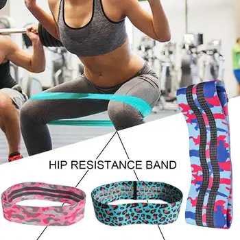 

Hip circle Non-slip Yoga Hip Lifting Beautify Ring Gradient Color Resistance Exercise Band for Legs Thigh Buttocks Back