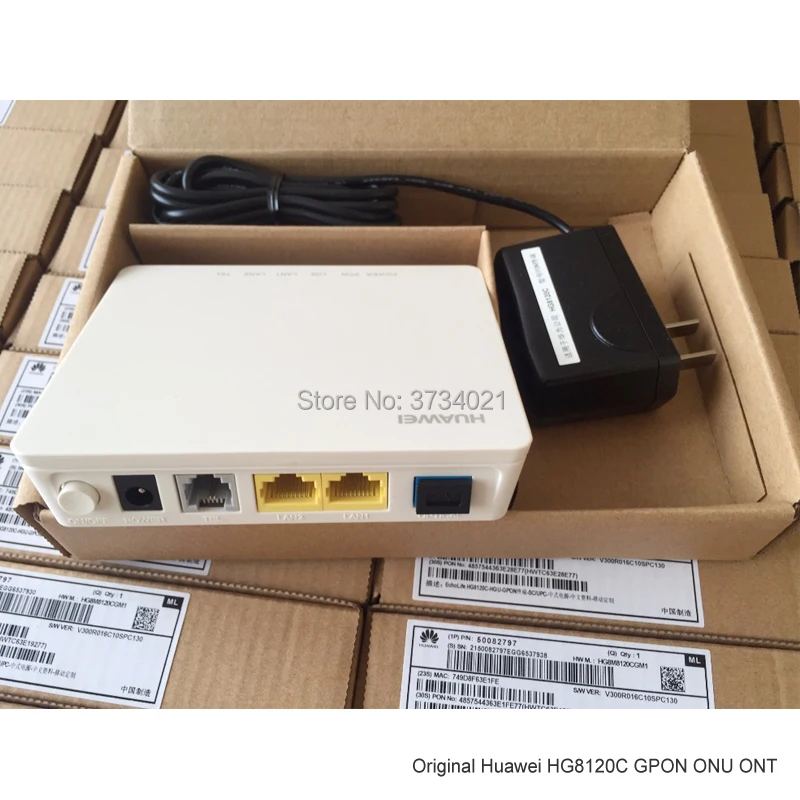 Бесплатная доставка Huawei HG8120C 1GE + 1FE 1 порт волоконно оптический ONU ONT Gpon модем VIOP