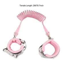 2 м дети анти-потеря запястья MAMBABOBY бандаж для беременных веревка открытый прогулки Ручной ремень с ключ безопасности замок Малыш Жгут Регулируемый