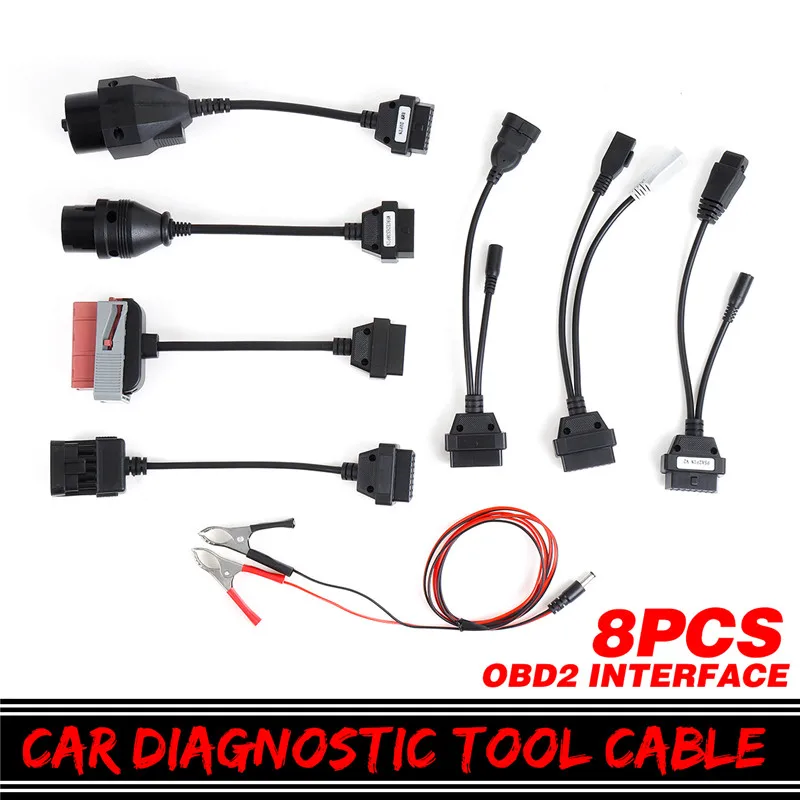 

Car Cables OBD2 For Diagnostic Tool Interface Cable For TCS Pro PLUS Full Set 8 Car Cable