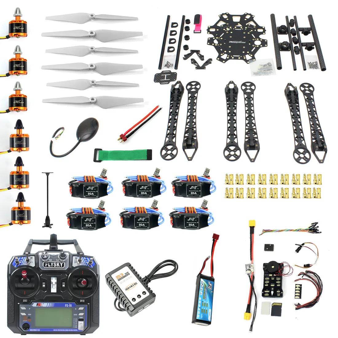  F08618-U DIY FPV Drone Hexacopter 6-achse Aircraft Kit HMF S550 Rahmen PXI PX4 Flight Control 920KV