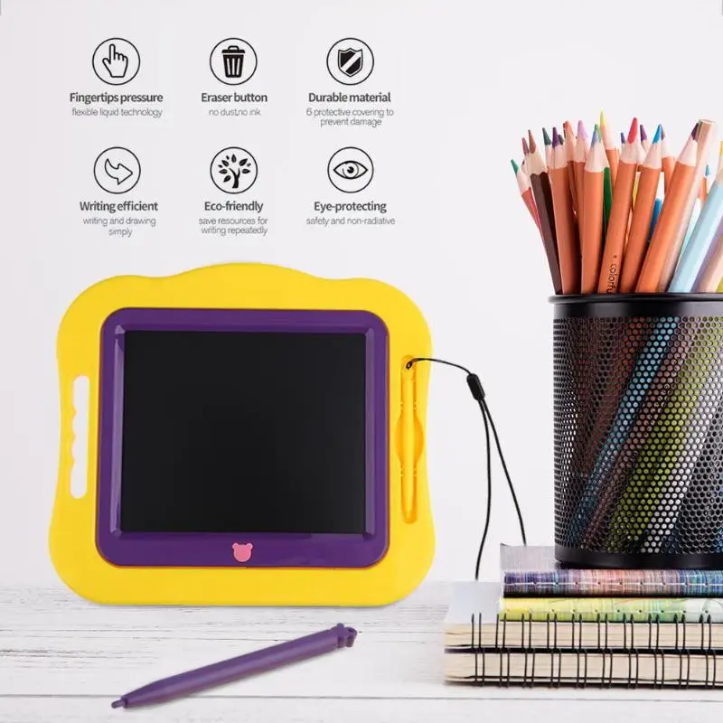 

Portable Children Graffiti Writing Board High Quality Smart LCD Handwriting Electronic Notepad Drawing Graphics Tablet Board New