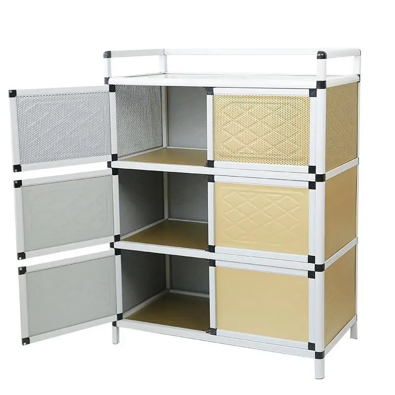 Mueble الشاي Capbords Aparadores بوفيه لغرفة نهاية الجداول أثاث المطبخ موبل بوفيه سبائك الألومنيوم مجلس الوزراء دولاب
