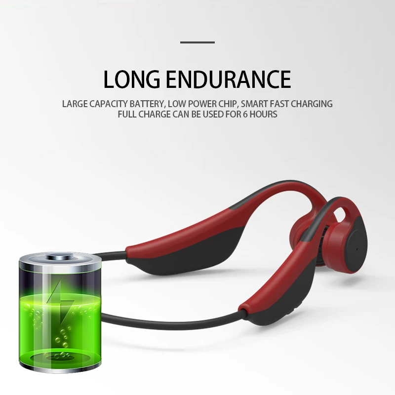 2019 новые наушники с костной проводимостью S. Wear V9 Беспроводные Bluetooth 5 0 спортивные