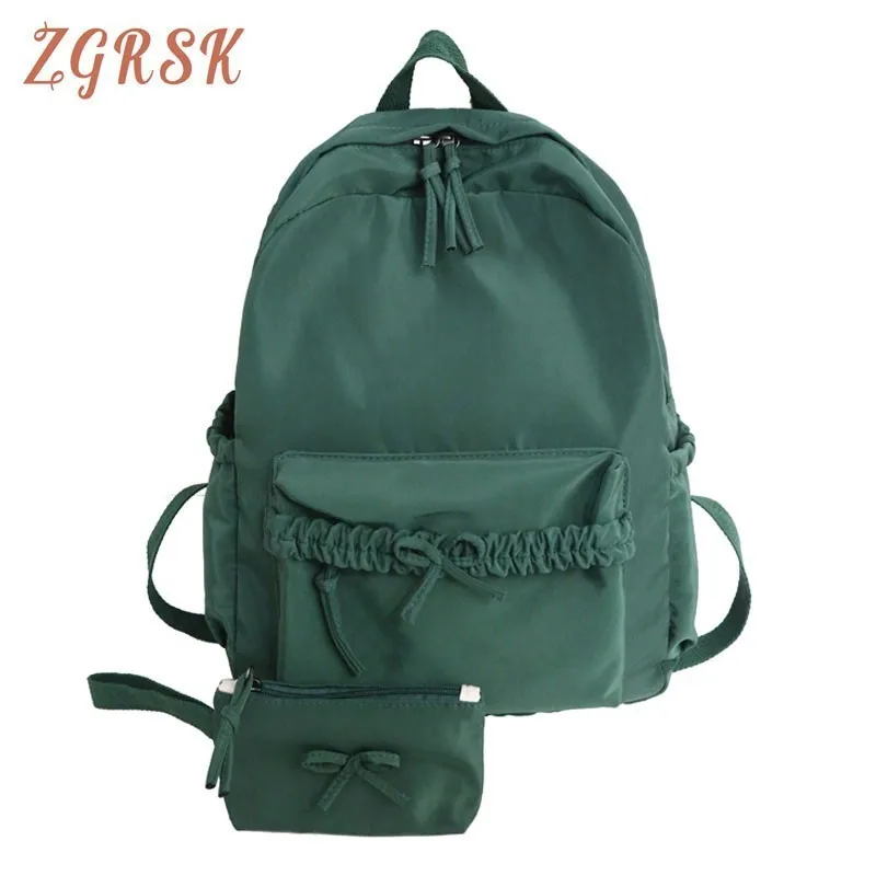 

Campus Ins Backpack Women Backpacks Fashion Anti-theft Large Capacity Ladies Backpack Famous Brand Multi-pocket Women Backpacks