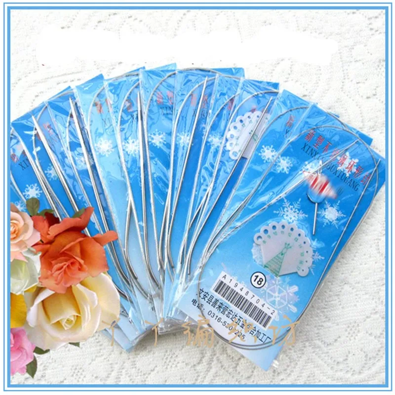

Size 1.0-5.0mm Hooks 1 Set Durable Sewing Tools Accessory 13 Sizes Knitting Needles Circular Sweater Stitch Crochet Knit