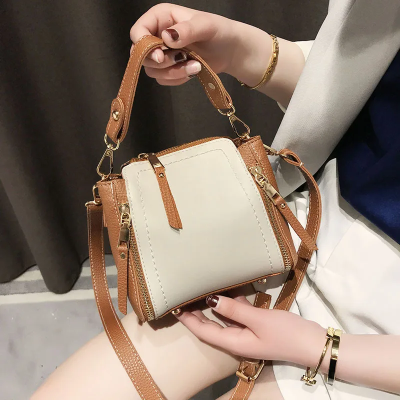 Для женщин сумки Строка ведро Композитный сумка женская мода Crossbody дамы
