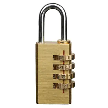 

Solid Brass Combination Padlock Stainless Steel For Drawers Outdoor Fence Luggage Password Rust Small Big Copper Lock