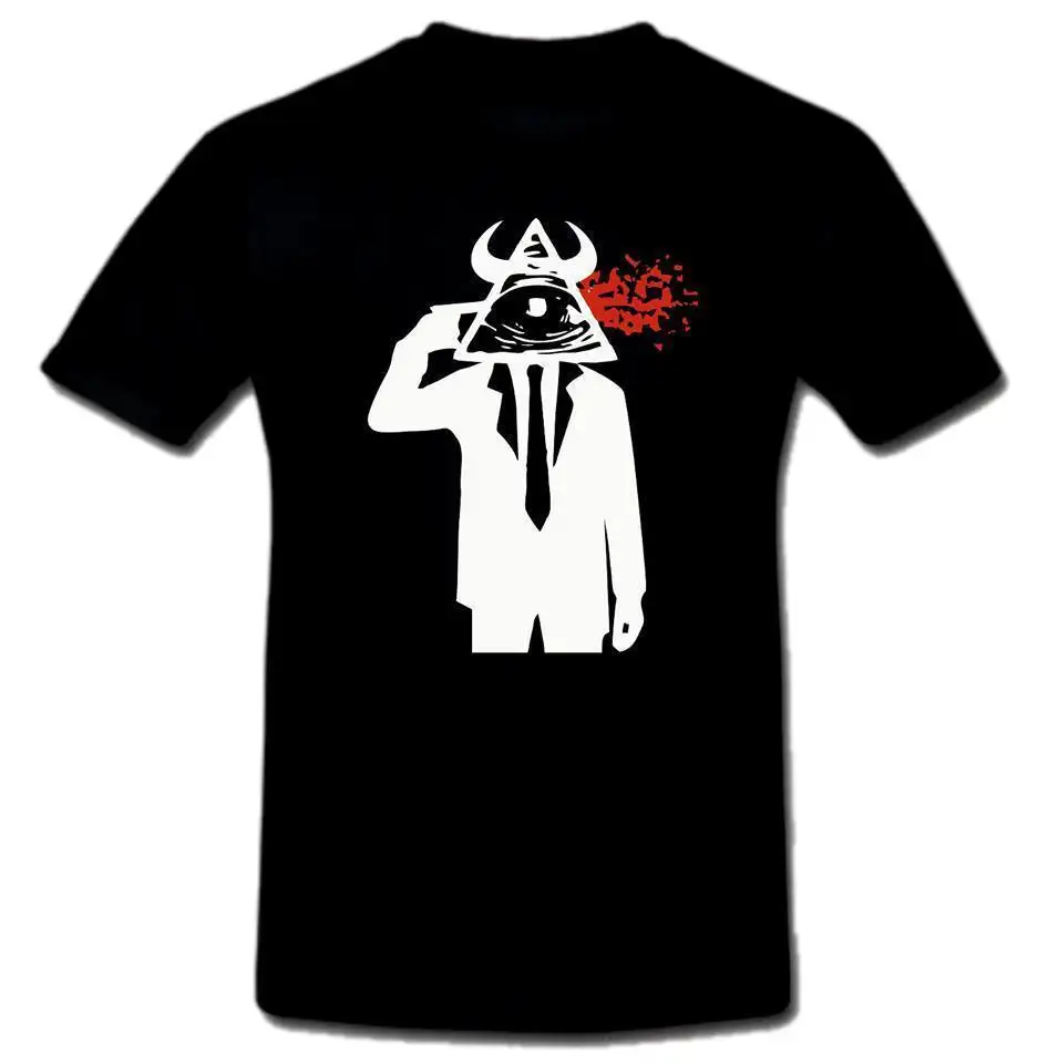 

KILLUMINATI Illuminati Killers T shirt anti NWO Loose Cotton T-Shirts For Men Cool Tops T Shirts Print Tshirt Summer Short