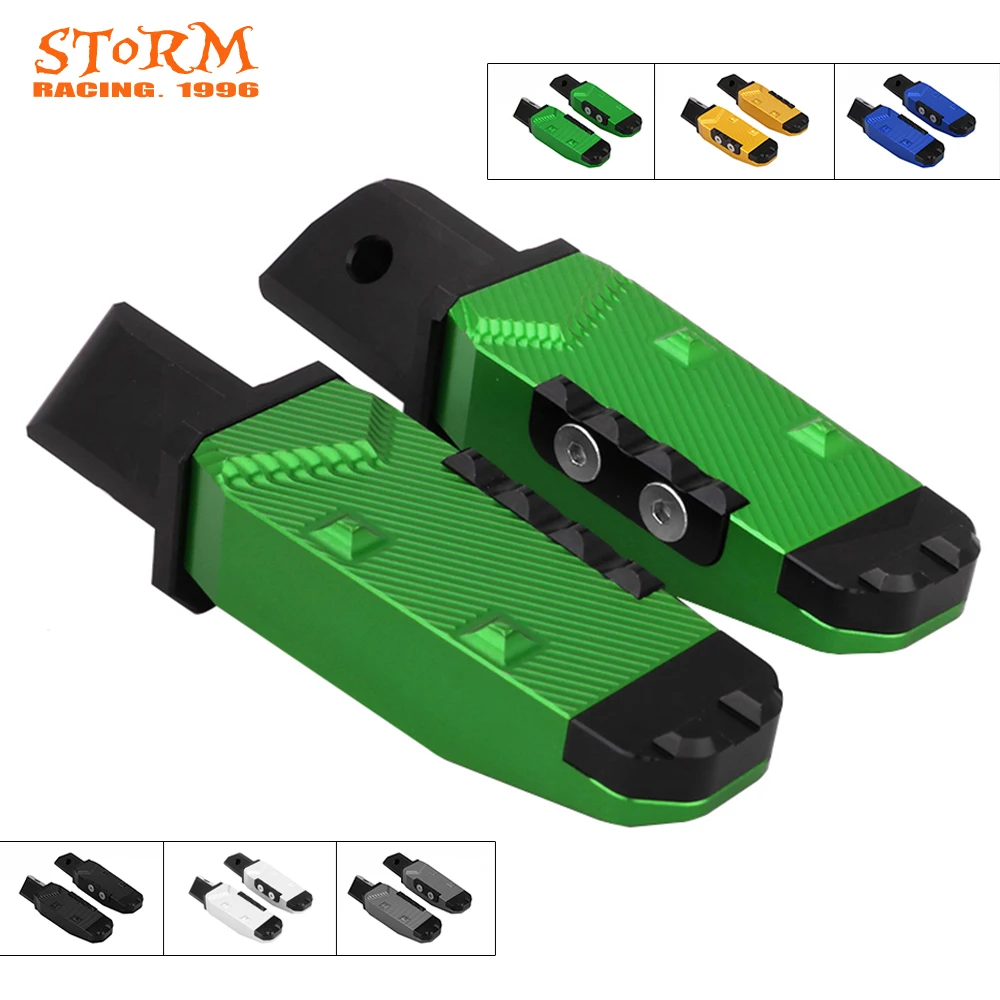 Мотоциклетные ЧПУ подножки алюминиевые педали для Kawasaki ZX-6R ZX6R ZX-7R ZX9R ZX-9R ZX10R ZX-10R Z750