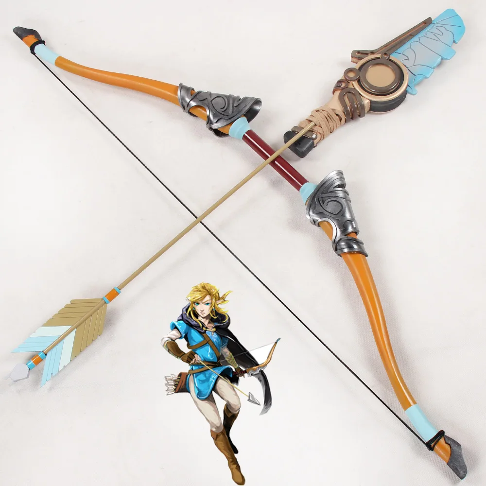 

The Legend of Zelda Breath of the Wild Link Bow and Arrows Cosplay Prop