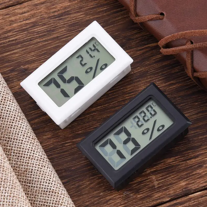 

1pc Mini LCD Digital Thermometer Hygrometer Fridge Freezer Tester Temperature Humidity Meter Thermometer Hygrometer Gauge