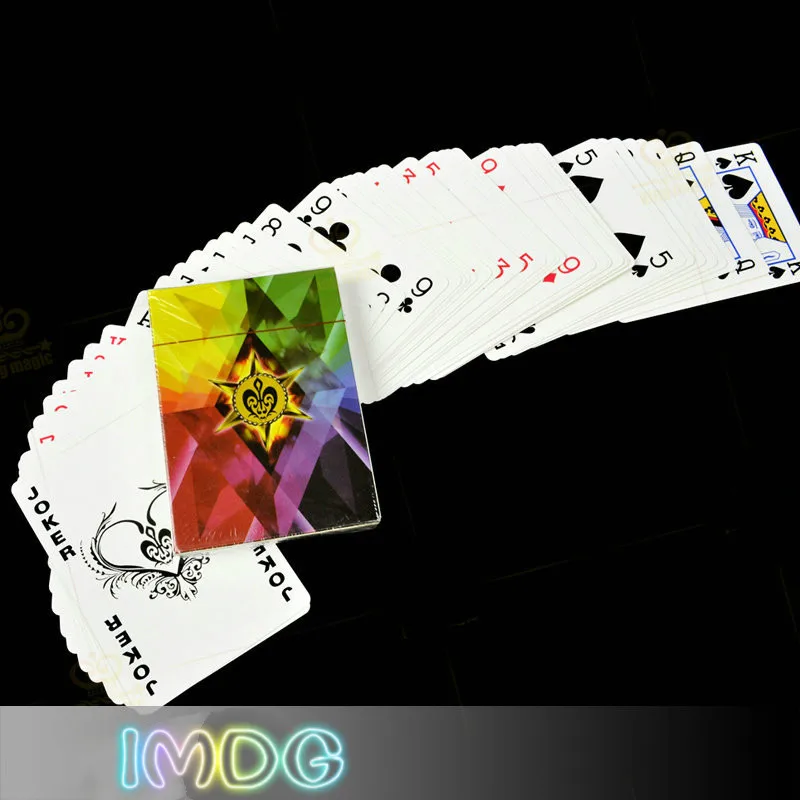 IMDG Внешняя торговля Горячая новая волшебная Опора Радуга покер карта