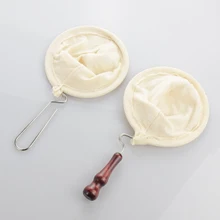 Behogar 10 шт. многоразовые Замена ткань фланелевая фильтры для сифонный кофе производители дома для квартиры офиса Бизнес