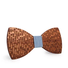 Мужской деревянный лук галстук свадебные украшения высокого качества ручной работы деревянный галстук-бабочка галстуки с чехлом Ультралегкая Мода