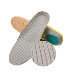 Новые ПВХ ортопедические стельки ортопедические плоскостопие здоровья подошва коврик для обуви вставка для поддержки свода Pad для