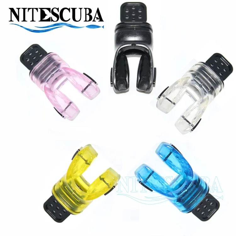 

NiteScuba Diving Snorkeling tube Mouthpiece Silicone Underwater photography Accessory for detachable Snorkel Regulator diver