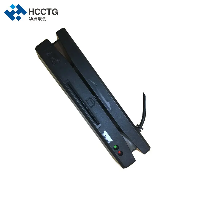 

Battery Powered Android Track 1/2/3 PVC IC+NFC+Magnetic Card Reader HCC80