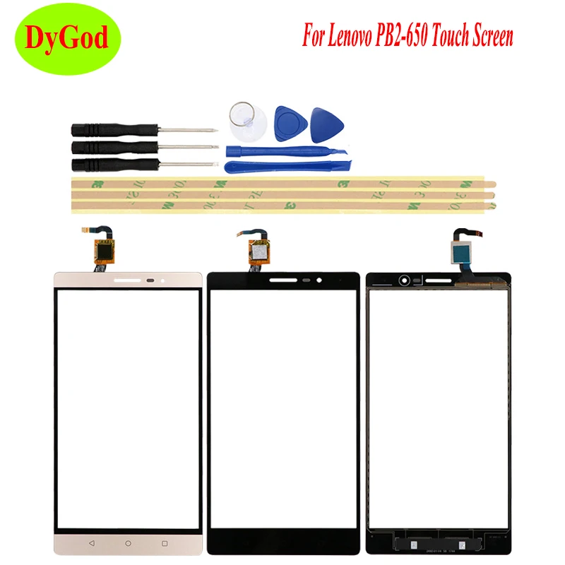 

DyGod 6.4'' For Lenovo PB2-650 PB2-650Y PHAB2 Touch Screen High Quality Front Glass Touch Screen Touch Digitizer Panel TP+Tools