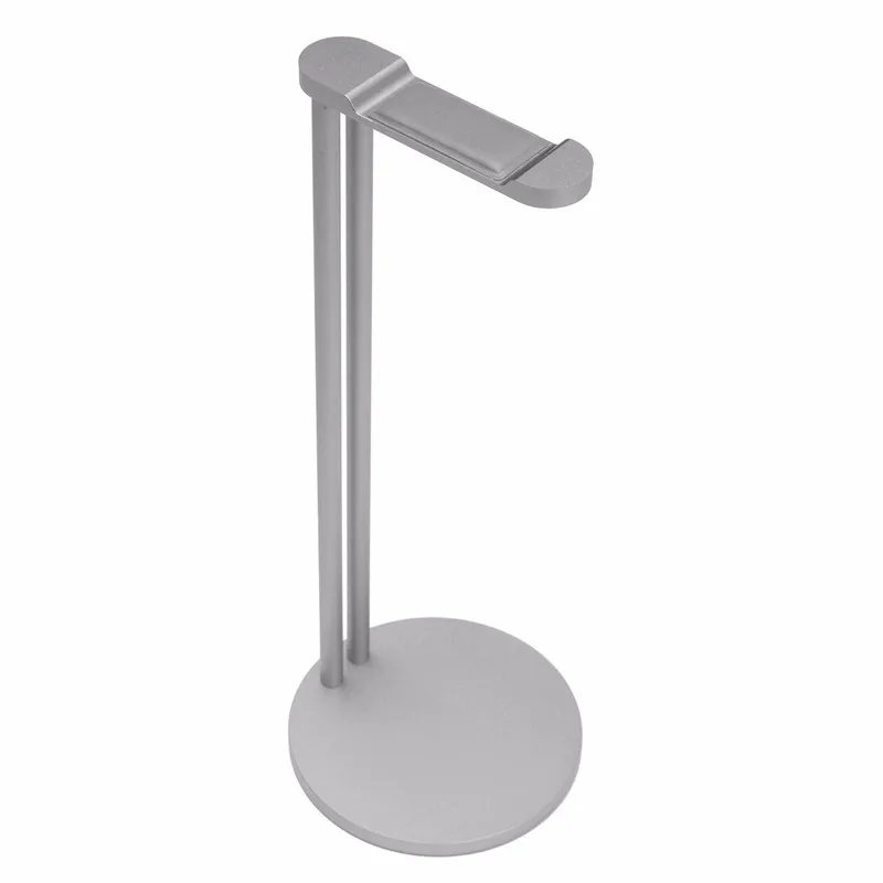 LEORY Aluminium Alloy Headphone Holder Hanger with Anti slip Base CNC Metal Headphone Stents Stand Bracket 276x94x100mm