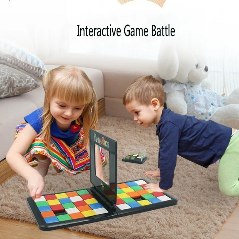 

2019 New Race Board Game Parent-child Activity Ultimates Strategy Puzzle Funny Family Party Magic Cubes Toys For Childern