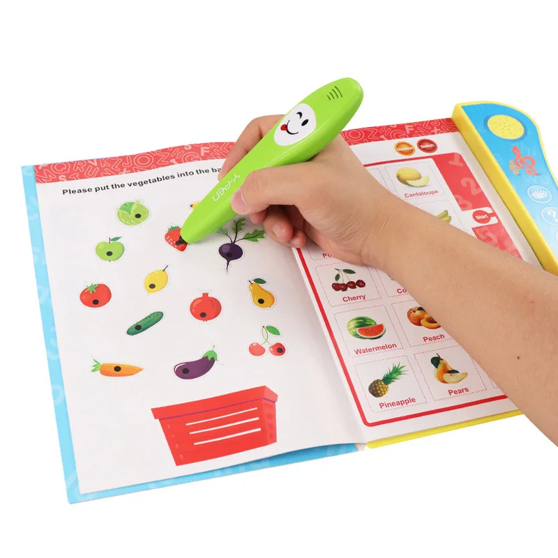 

Funny Learning Machine Point Reading Tablet Learning Machine Voice Learning Book With Smart Logic Pen Rich Features Intelligence